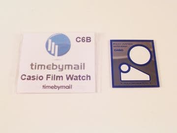 Casio Film Watch Replacement Watch Crystal - C6B