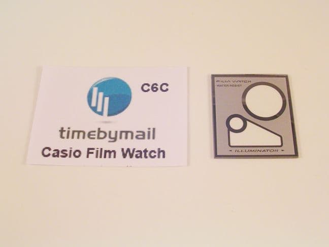 Casio Film Watch Replacement Watch Crystal | Watch Glass and Crystals | Watch Hands | Watch Straps and Bands | Watch Tools | Cleaning | Watch Parts | Vintage Watch Parts | Watch Batteries | Clock Parts