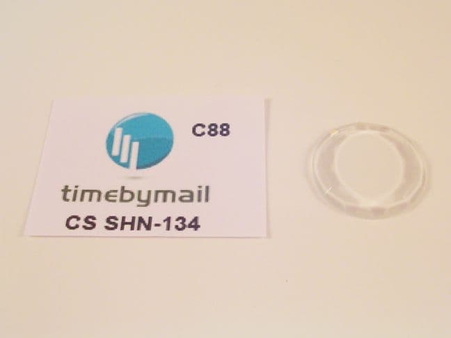 Multi Faceted Casio SHN 134 Replacement Watch Crystal | Watch Glass and Crystals | Watch Hands | Watch Straps and Bands | Watch Tools | Cleaning | Watch Parts | Vintage Watch Parts | Watch Batteries | Clock Parts