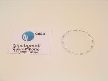 EMPORIO ARMANI Replacement Crystal 35.75mm White Edge Glass - C82B