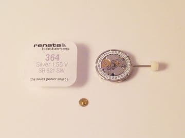 ETA 956.114 Replacement Quatrz Movement - ME5