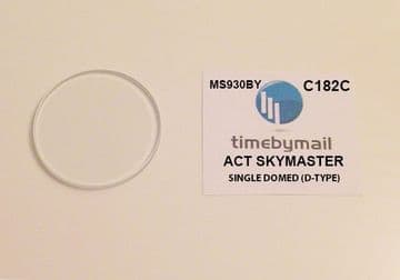 For ACCURIST SKYMASTER Model MS930BY Watch Glass Crystal 37mm Spare Part