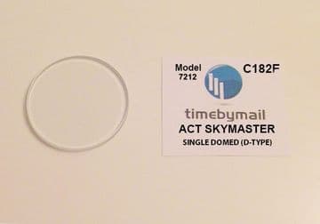For ACCURIST SKYMASTER Model No 7212 Watch Glass Crystal 37mm Spare Part