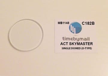 For ACCURIST SKYMASTER Model No MB1148 Watch Glass Crystal 37mm Spare Part