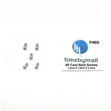 For AUDEMARS PIGUET 5X Case Back Watch Screws Stainless Steel Spare Part