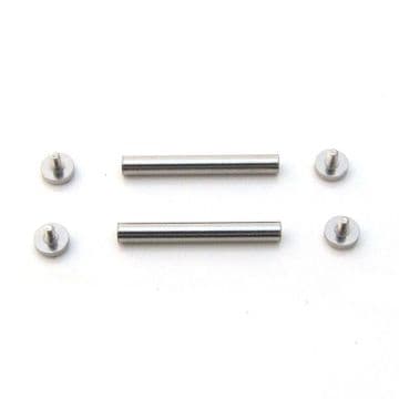 For Calvin Klein K1S21102 TUBES SCREWS Watch Lug Strap Band Stainless Steel