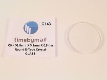 For CALVIN KLEIN Watch Replacement 32.5mm Glass New Crystal Spare Part