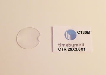 For CARTIER BALLON BLEU 29mm New Mens Watch Crystal Quality Sapphire Part