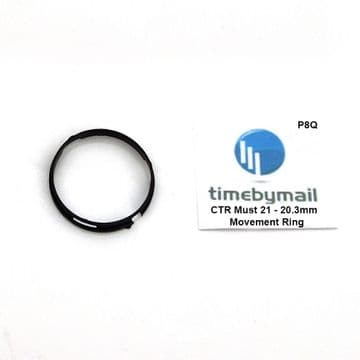 For CARTIER MUST 21 Watch Movement Retainer Ring 20.3mm Replacement NEW Part