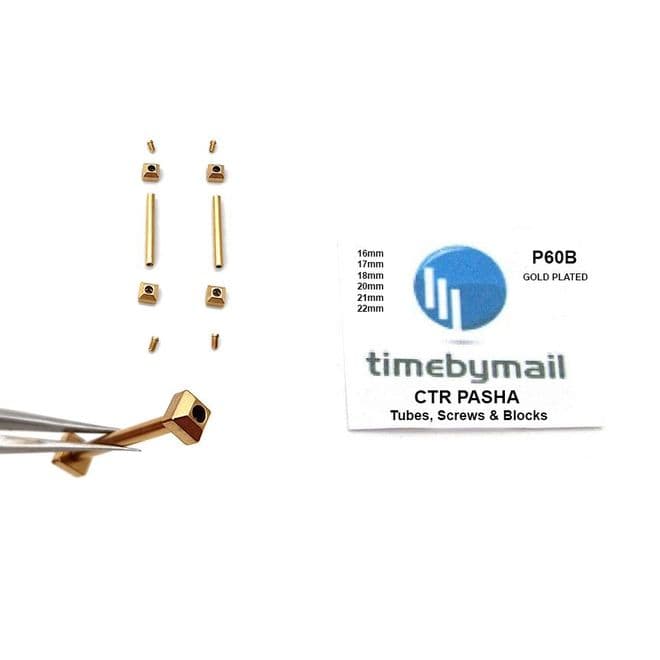 Cartier Pasha 16mm Lug Tubes and Screws | Watch Parts | Watch Hands | Watch Straps and Bands | Watch Tools | Watch Glass and Crystals | Cleaning | Vintage Watch Parts | Watch Batteries | Clock Parts