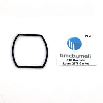 For CARTIER ROADSTER 2675 Watch CRYSTAL GLASS Gasket Seals Replacement Part