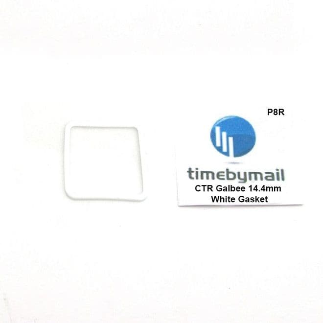 For CARTIER SANTOS GALBEE Watch CRYSTAL GLASS 14.4mm Gasket Seals Spare Part