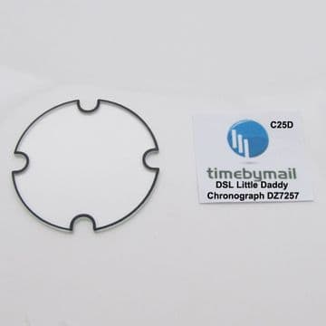 For DIESEL DZ7257 LITTLE DADDY Chronograph Watch Glass Crystal Spare Part