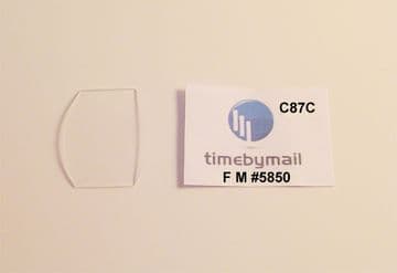 FOR FRANCK MULLER 5850 Watch Glass Crystal 34mm X 26mm New Spare Part