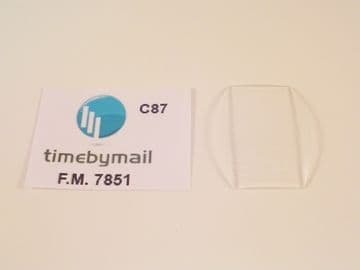 FOR FRANCK MULLER 7851 Watch Glass Crystal 34mm X 26mm
