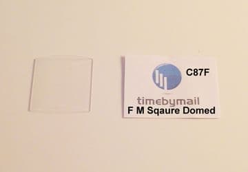 For FRANCK MULLER Watch Glass Crystal 29.5mm X 29.6mm X 0.9mm Replacement