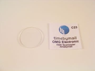 For OMEGA SEAMASTER F300Hz Electronic Crystal Mineral Glass Watch Part