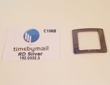 For RADO 152.0332.3 DIASTAR JUBILE 30mm X 27mm Watch Glass Crystal SILVER Spare Part