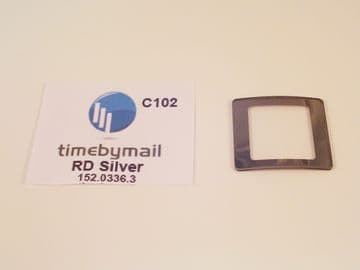 For Rado 152.0336.3 Ceramica Sintra Jubile 24.7mm X 28.3mm Silver Crystal