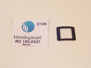 For RADO 153.0337.3 Ladies BLACK SINTRA 20.5mm X 17.5mm Watch New Replacement Glass Crystal