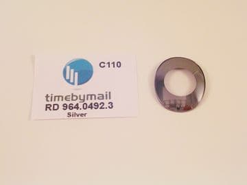 For RADO 964.0492.3 eSenza 29.4mm X 24mm SILVER Watch Glass Crystal Part