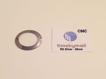 For RADO COUPOLE 30mm Silver Watch Glass Crystal Replacement New Spare Part