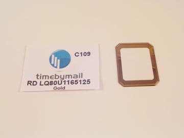 For RADO DIA STAR JUBILE Replacement Glass Crystal Watch part 34mm X 27mm