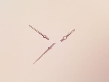 For ROLEX ETA 2834/2836 Watch Replacement Silver Hands New Spare Dial Parts