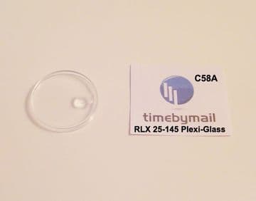 For ROLEX Model 15000 Date Plexi-Glass Watch Crystal Spare Part 25-145