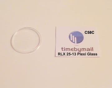 For ROLEX Model 6954 Non Date Plexi-Glass Watch Crystal Spare Part 25-13