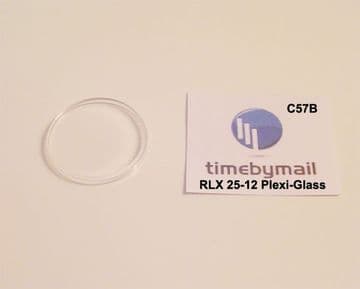 For ROLEX Model 7934 ​​​​​​​Non Date​​​​​​​ Plexi-Glass Watch Crystal Spare Part 25-12