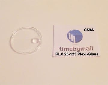 For ROLEX Model 9140 ​​​​​​​Date​​​​​​​ Plexi-Glass Watch Crystal Spare Part 25-123
