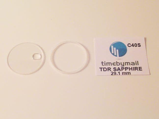 Tudor 74033 Prince 29.1mm Replacement SAPPHIRE Watch Crystal | Watch Hands | Watch Straps and Bands | Watch Tools | Watch Glass and Crystals | Cleaning | Watch Parts | Vintage Watch Parts | Watch Batteries | Clock Parts