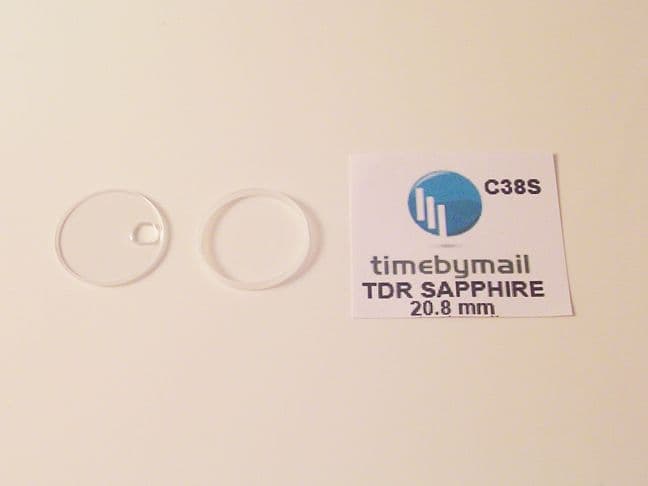 Tudor 92513 Princess 20.8mm Replacement SAPPHIRE Watch Crystal | Watch Hands | Watch Straps and Bands | Watch Tools | Watch Glass and Crystals | Cleaning | Watch Parts | Vintage Watch Parts | Watch Batteries | Clock Parts