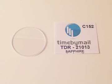 For TUDOR CLASSIC Date 21013 Sapphire Watch Crystal Non Date Spare Part