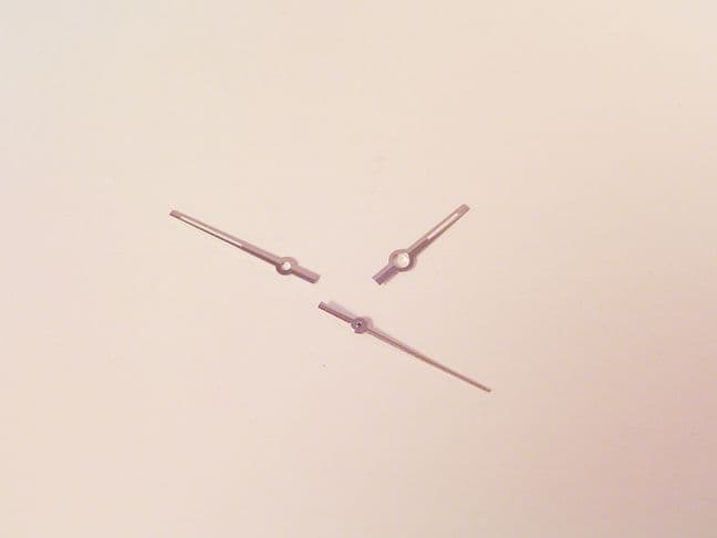 Tudor ETA 2836 Watch Replacement Silver Hands | Watch Hands | Watch Straps and Bands | Watch Tools | Watch Glass and Crystals | Cleaning | Watch Parts | Vintage Watch Parts | Watch Batteries | Clock Parts