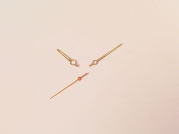 Gold For CITIZEN 8200 Movement Watch Hand Set hour minute & second finger NEW Parts