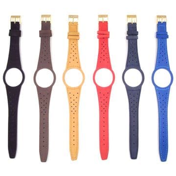 Mens Omega Dynamic Watch Strap with Gold Buckle