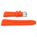 Mens Sports Watch Strap Band CURVED ENDED 22mm Divers Silicone Rubber Waterproof - S49