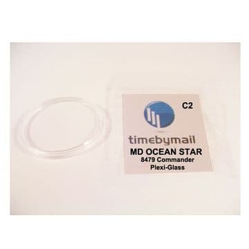 Mido 8479 Commander Ocean Star Replacement Plexi-Glass Crystal