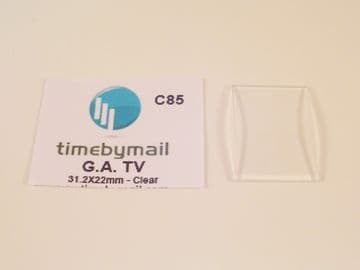 New for Armani TV AR 0143 clear watch replacement Glass Crystal