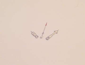 New For SEIKO DIVERS 6309 & 7002 Movements Replacement SILVER Watch Hands