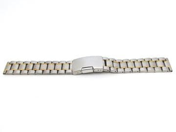 New Mens Watch Strap Bracelet STAINLESS STEEL Band Deployment Clasp Speed Master - S4A
