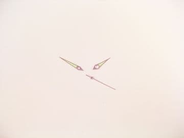 New Watch Hands For SEIKO 6309/7009/7S26 Silver Replacement Spare Fingers Part