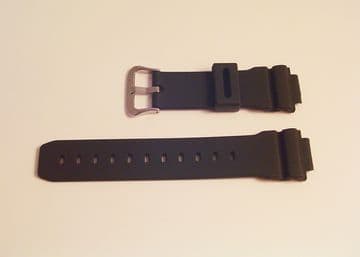 Original Casio DW5600 Black 16mm Strap - S89