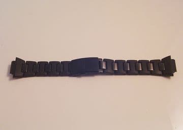 Original Casio DW6900 & G6900 G Shock Black Stainless Steel 16mm Strap - S81