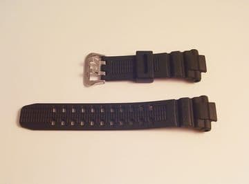 Original Casio G1500 Black 16mm Strap - S87