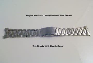 Original Casio Lineage LCW-M160D Stainless Strap - S82