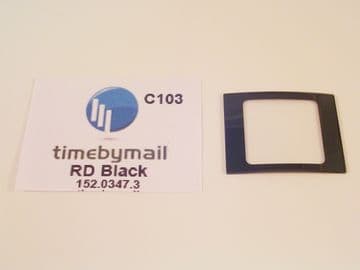 Rado 152.0347.3 Ceramica Sintra Jubile 32mm X 24.9mm Black Crystal