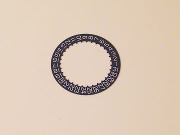 Replacement ETA 2824 Black Date Ring Wheel - 3 O'Clock- P59A